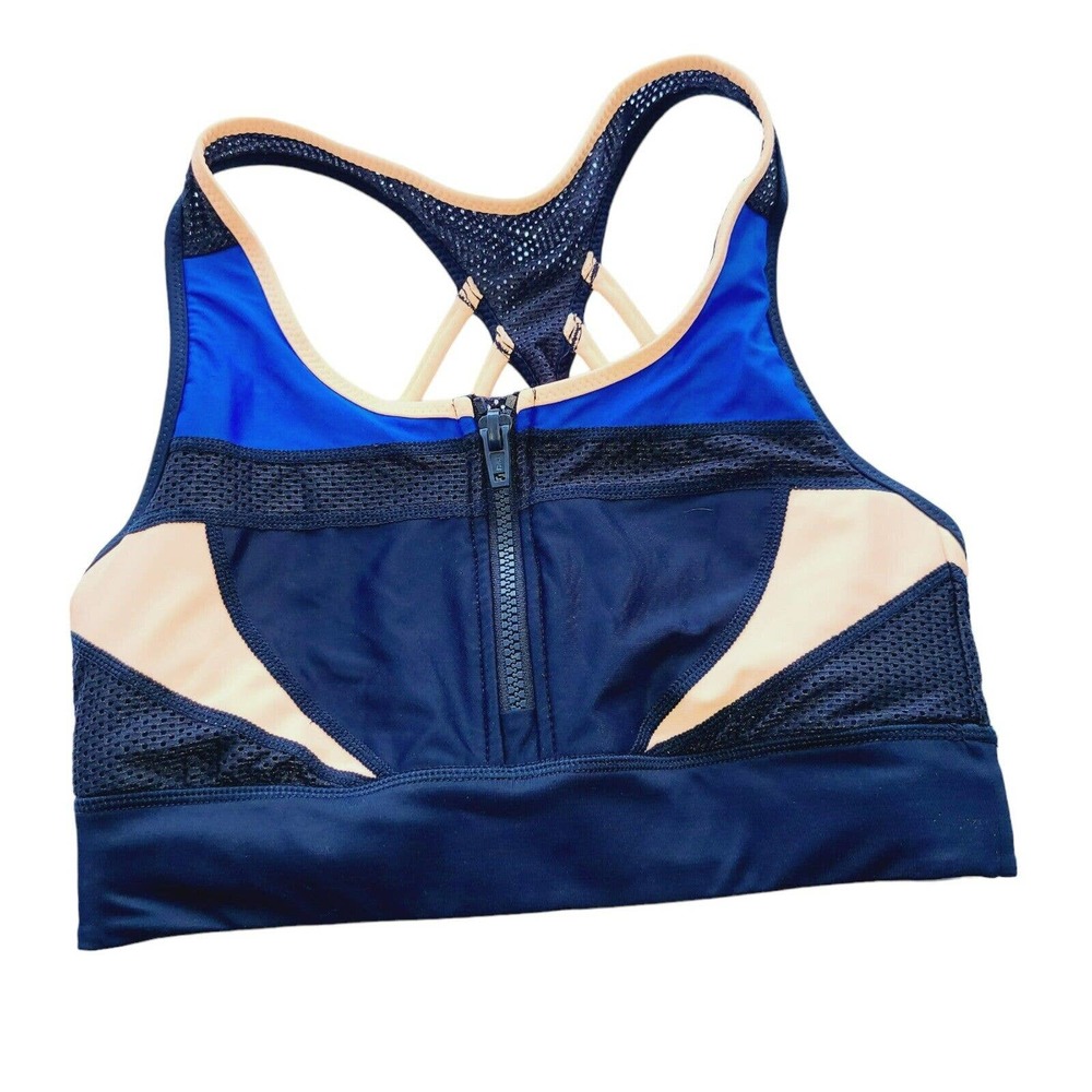 Athleta Front Zip Extension Sports Bra Size XS